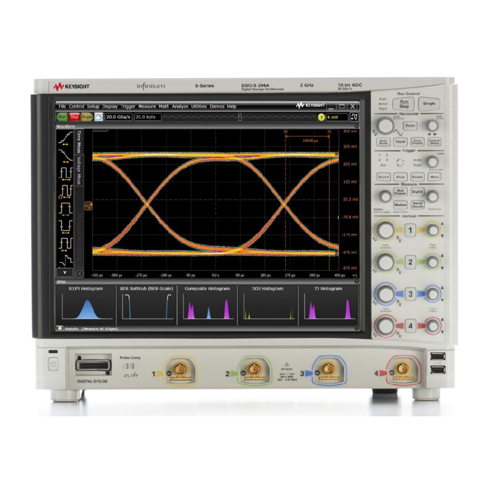DSOS204A 高清晰度示波器：2 GHz，4 個模擬通道