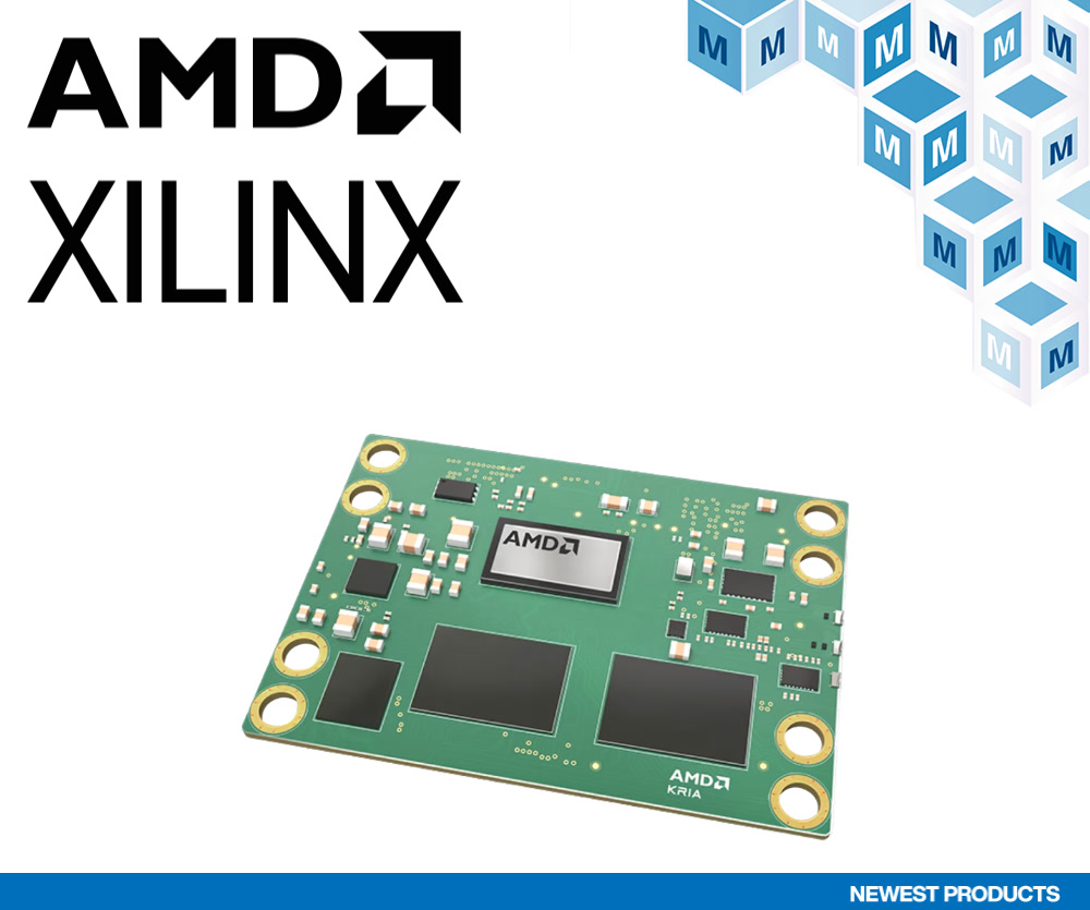 貿澤開售適用于工業、醫療和機器人應用的AMD/Xilinx Kria K24 SOM