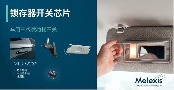 Melexis推出超低功耗車用非接觸式微功率開關芯片