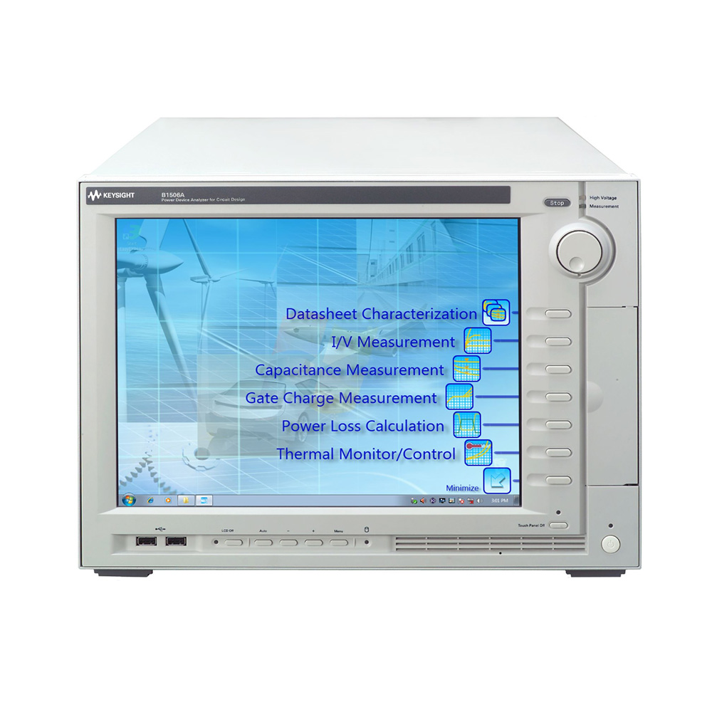 B1506A 用于電路設計的功率器件分析儀/曲線追蹤儀